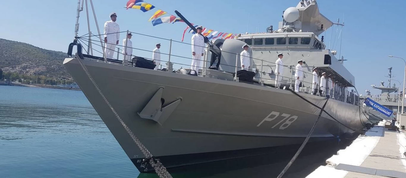 ΠΚ P-78 ΚΑΡΑΘΑΝΑΣΗΣ: «Φορτωμένη» με τους Exocet MM40 Blk3 τέθηκε σε επιχειρησιακή ετοιμότητα (βίντεο)